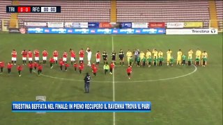 Triestina 1-1 Ravenna : Petrella's great goal