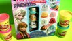 FROZEN ICE CREAM TOYS Anna Elsa Olaf Ice Cream Scoops Tower DIY Make Play Doh Sp