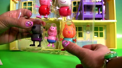 Drive Peppa Pig to a Beach Party for Picnic with Holiday Sunshine Car George Nic