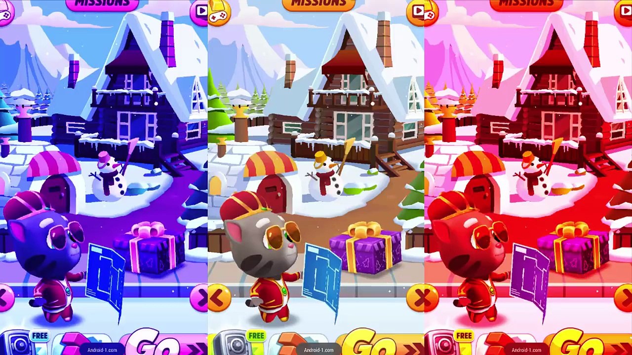 ИГРА Говорящий Том Бег за Золотом Встреча Говорящих Друзей #Котики Часть 58