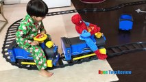 POWER WHEELS Ride On Train With Tracks for Kids Playtime 6V Express Train Toy Videos for Children