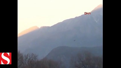 Afrin�de Türk savaş uçaklarının tarafından vurulan televizyon vericisine karadan girildi