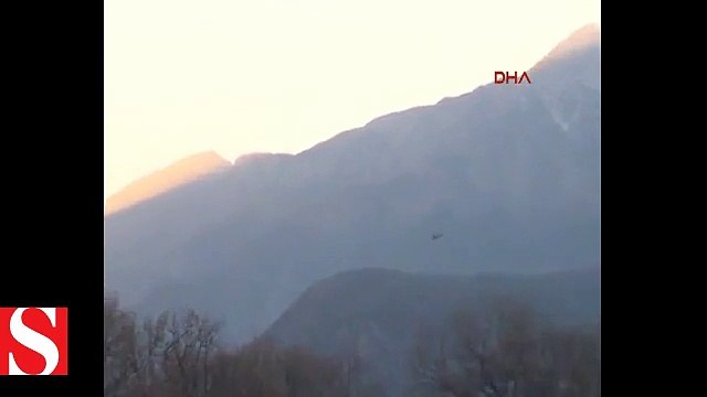 Afrin�de Türk savaş uçaklarının tarafından vurulan televizyon vericisine karadan girildi