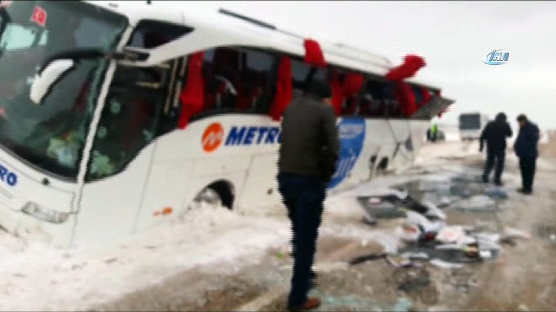 kayseri malatya karayolunda 3 otobus kazasi 3 yarali dailymotion video