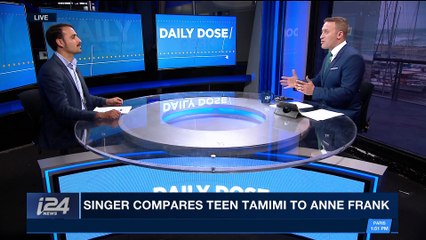 DAILY DOSE | Singer compares teen Tamimi to Anne Frank | Tuesday, January 23rd 2018