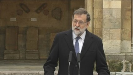 Rajoy advierte que "no hay alternativa a la ley" ante intentos de Puigdemont