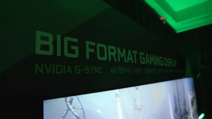 NVIDIA's Huge Gaming TVs first look at CES 2018