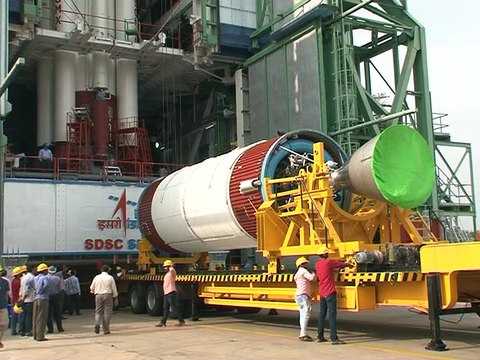 ISRO 104 Settelite Launch Record PSLV-C37 _ Cartosat -2 Series Satellite - Integration Video - ISRO