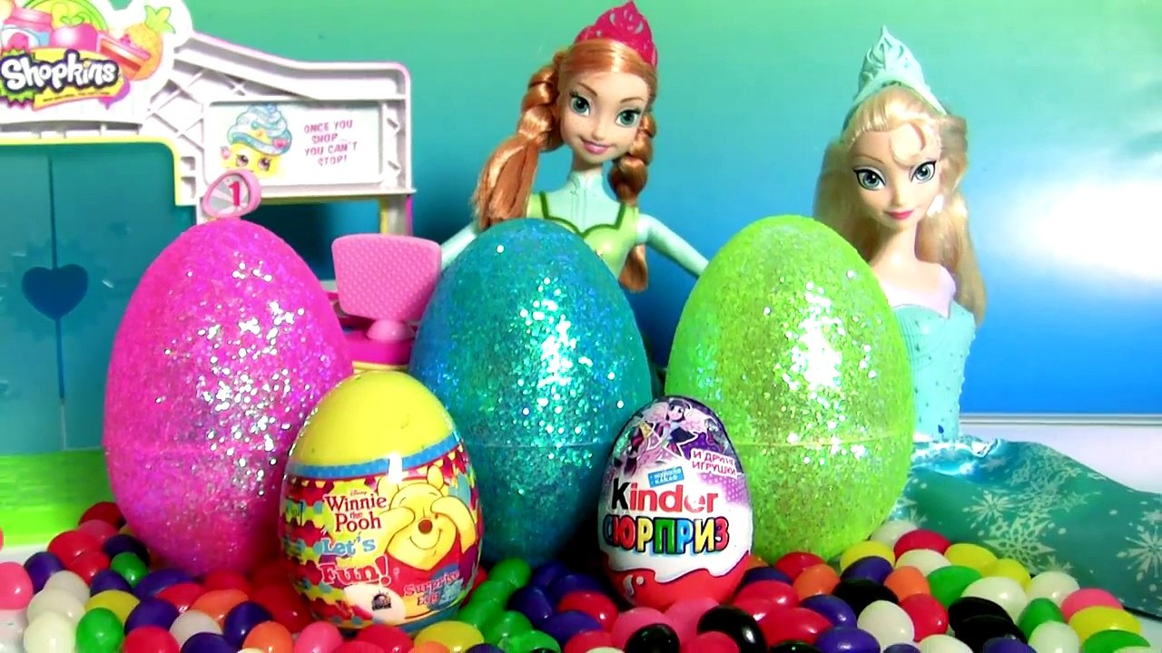 Giant Sparkling Egg Surprise Disney Frozen Princess Anna Elsa Toy Surprises