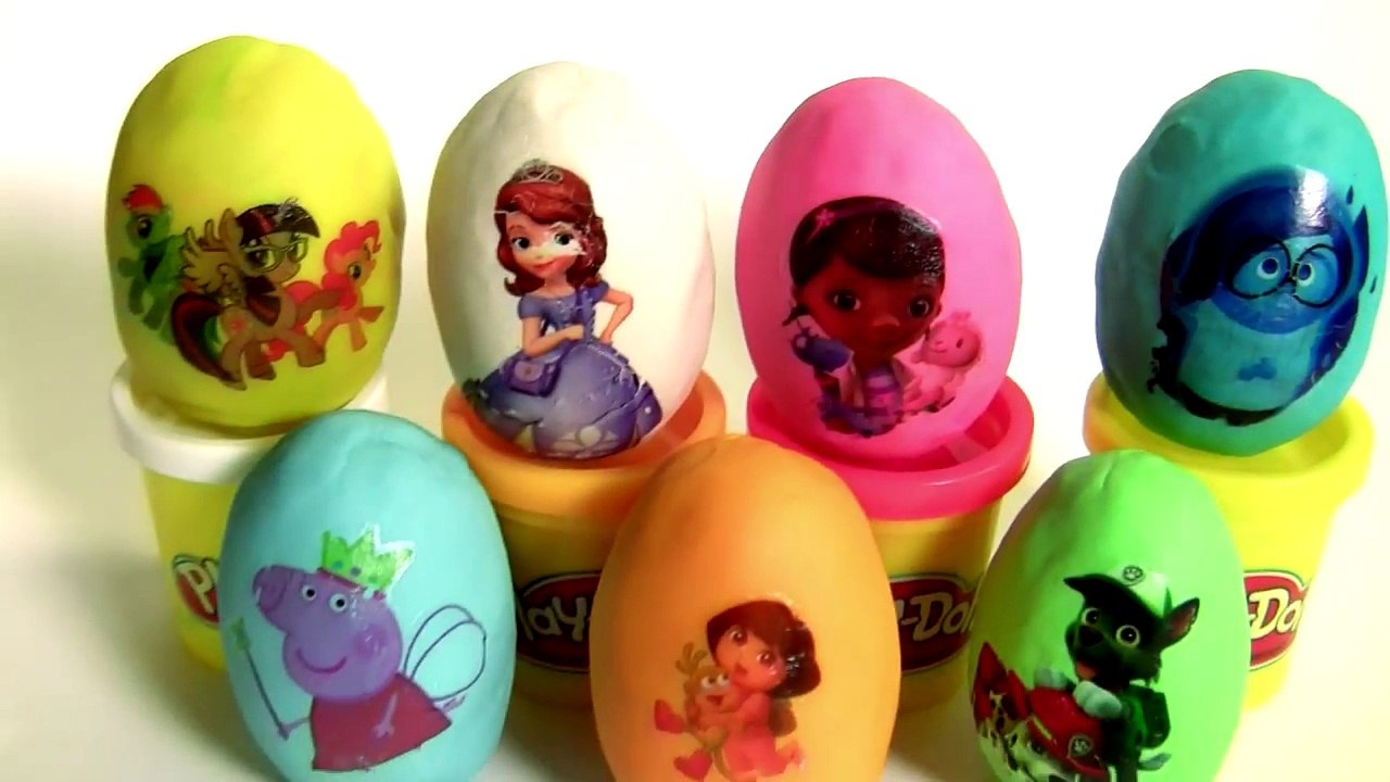 Play Doh Surprise My Little Pony Peppa Pig Disney Inside Out Princess Sofia the