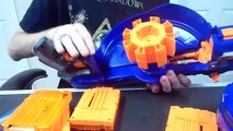 Review: The New new Nerf Elite Hail-Fire Unboxing and Demo