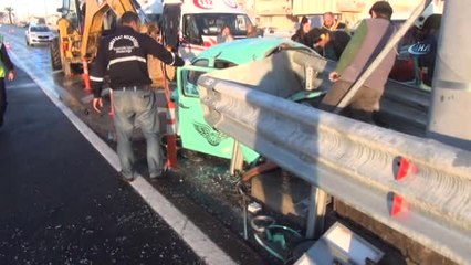 Aracın Ön Bölümünde Bulunan Stepne, Sürücüyü Ölümden Kurtardı