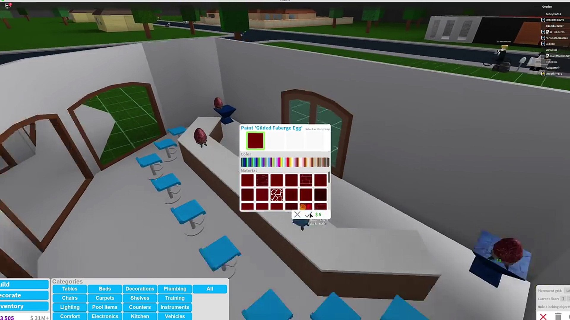 roblox rocitizens 1 make kitchen room