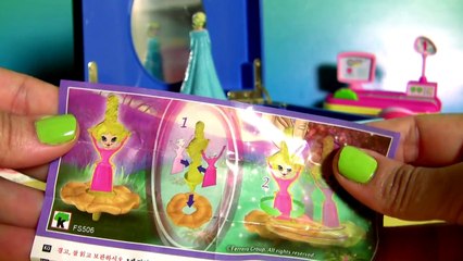 ELSA's SURPRISE Music Box of Princess Anna Disney Frozen Kinder CARS Christmas T