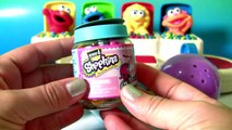 Funtoys Sesame Street Talking Pop-Up Pals Toys Surprise Elmo, Cookie Monster by