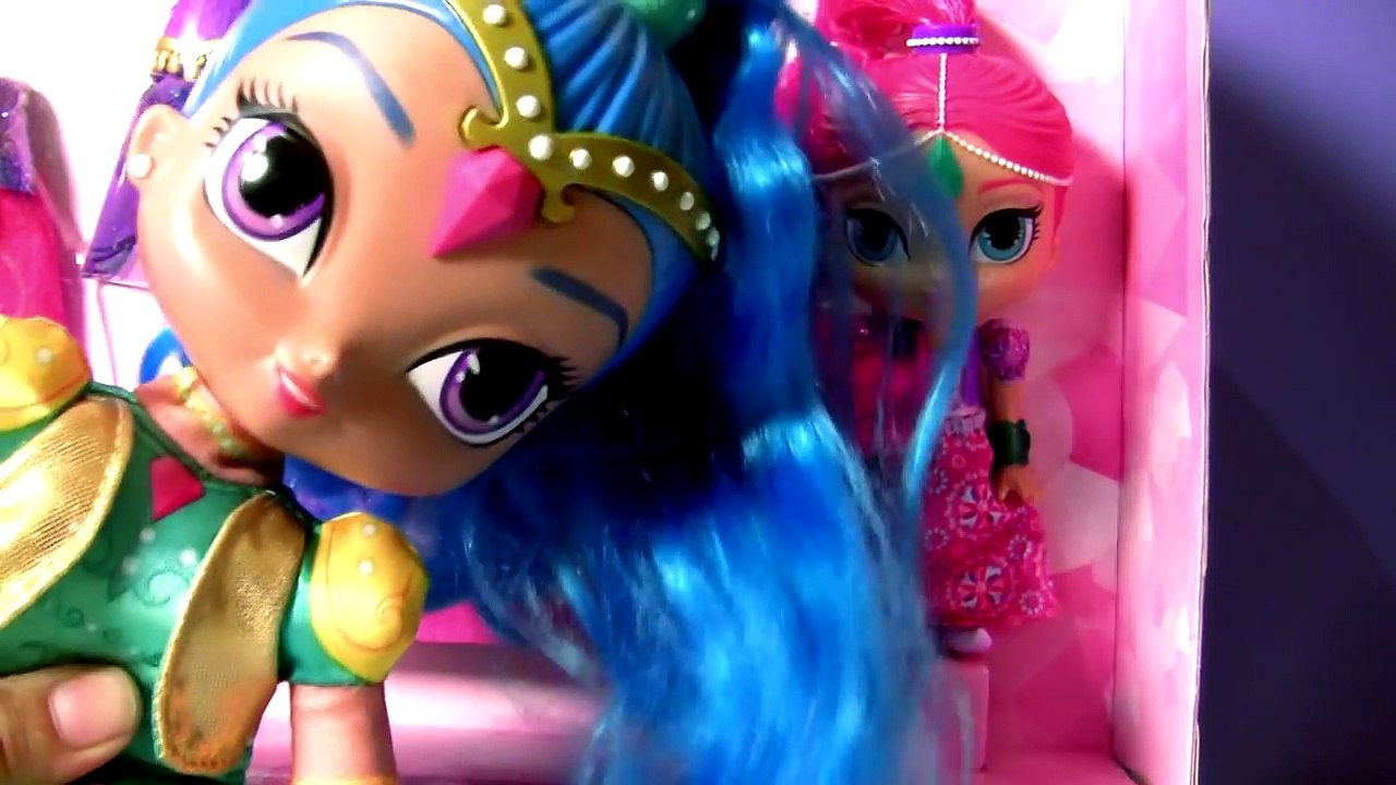 Shimmer and Shine Dress Up Dolls ❤ Magic Dress Shimmer and Shine Magiclip Dolls
