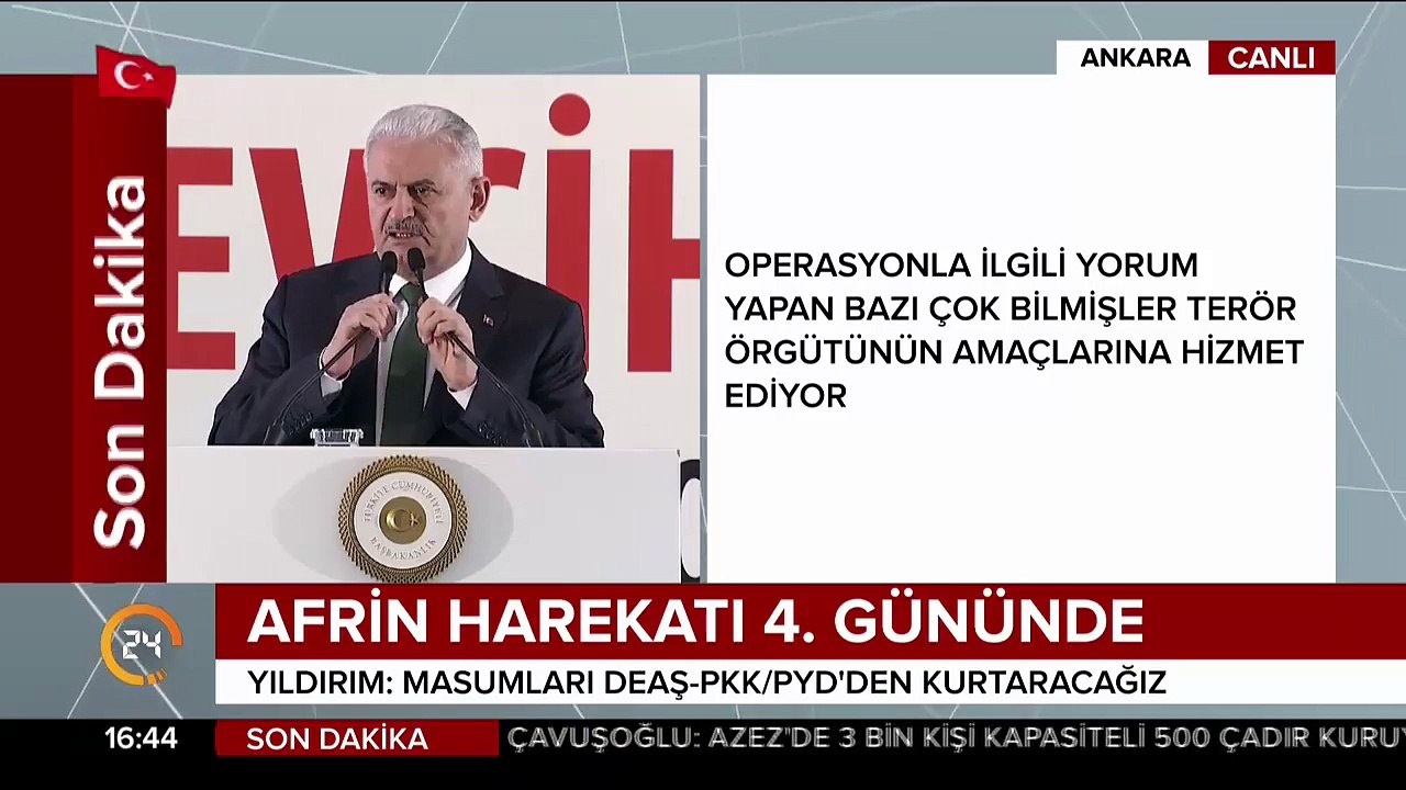Başbakan Yıldırım'dan sosyal medyada provokasyon yapanlara sert tepki