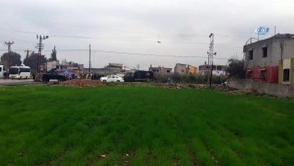 Reyhanlı'ya 2 roket düştü