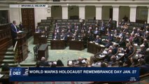 i24NEWS DESK | World marks Holocaust remembrance day Jan. 27 | Tuesday, January 23rd 2018