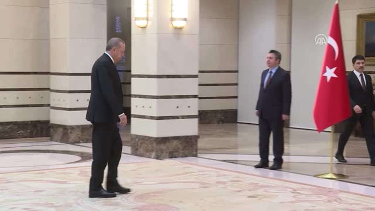 Cumhurbaşkanı Erdoğan, Lübnan Büyükelçisi Muallim'i Kabul Etti