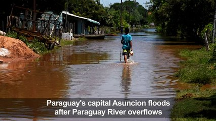 More than 18,000 people affected by floods in Paraguay capital