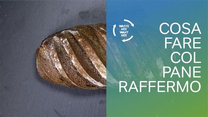 Una ricetta geniale per non buttare il pane raffermo