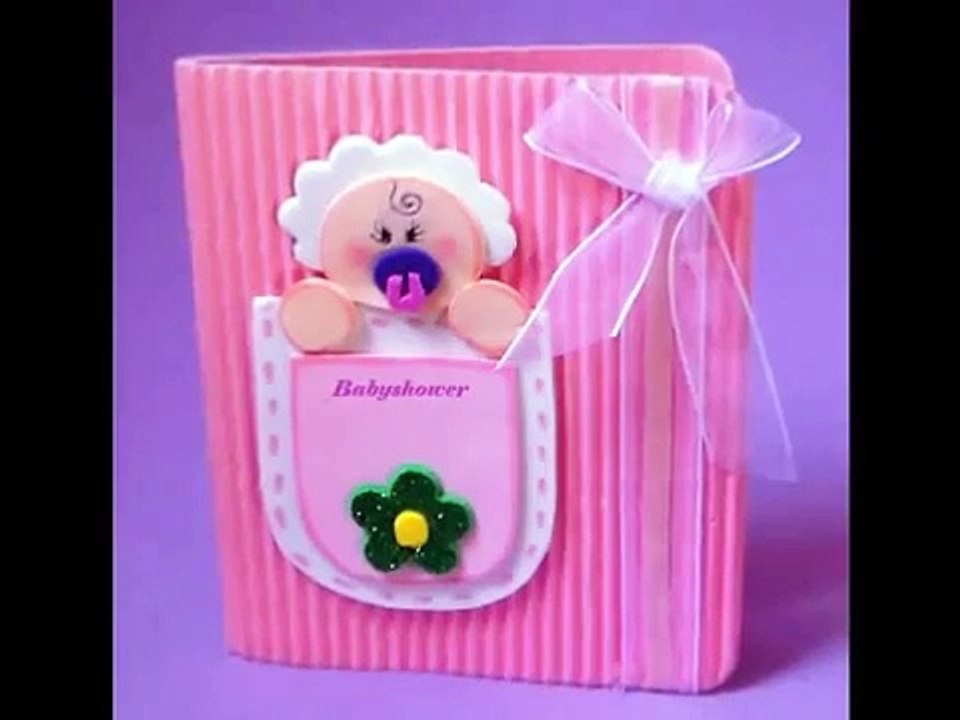 Cómo hacer una linda invitación para BABY SHOWER o BAUTIZO / Ronycreativa