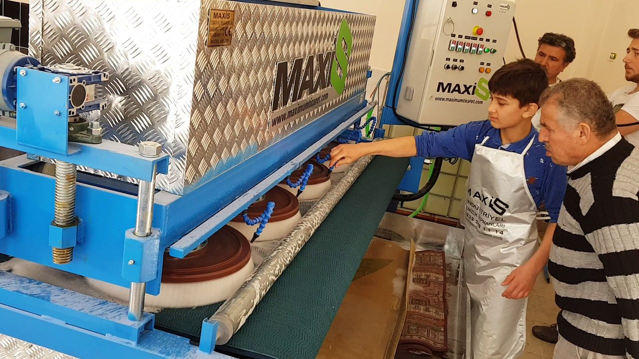 otomatik halı yıkama makinası maxis