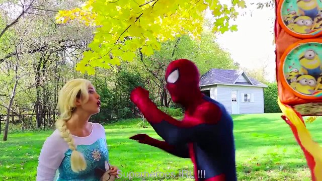 Frozen Elsa BIGGEST GIANT SURPRISE PRESENT w Spiderman Joker Toys Fun Superhero Movie in real life | Superheroes | Spiderman | Superman | Frozen Elsa | Joker