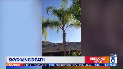 Skydiver Dies After Landing on Roof of California Home