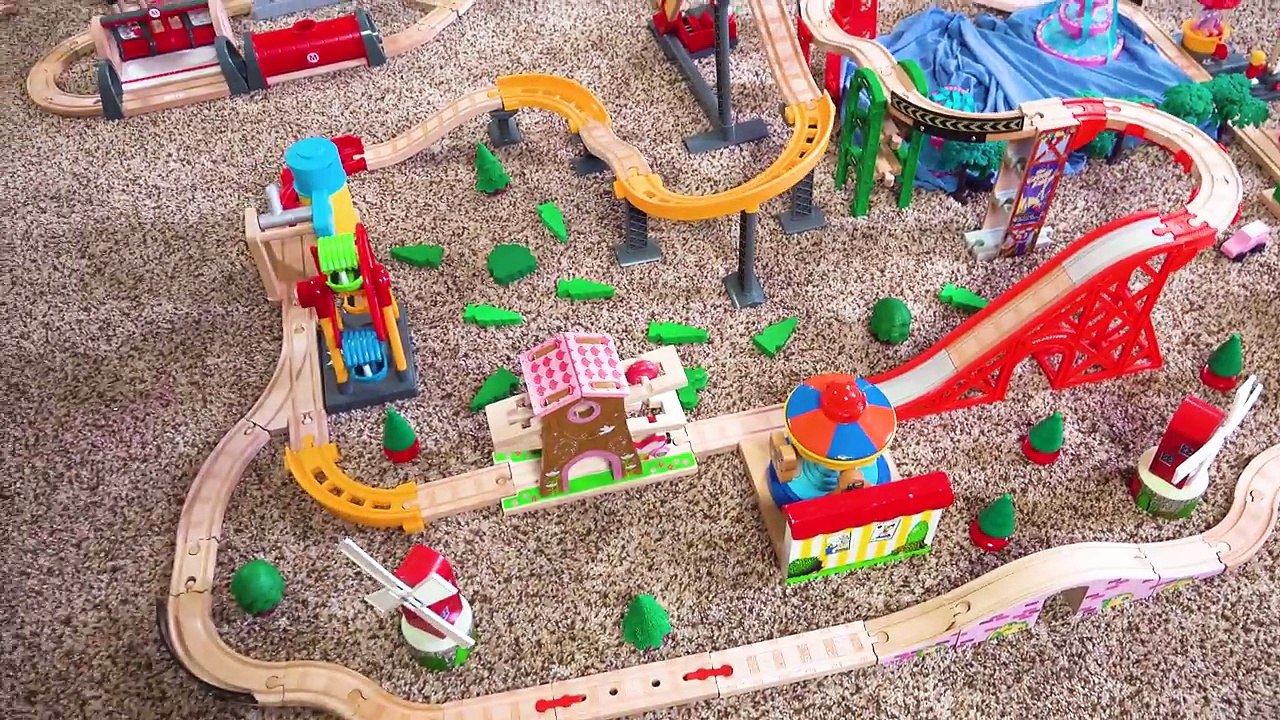 Thomas and Friends   3 IN 1 SCENES CHALLENGE! Fun Toy Trains for Kids   Videos for Children