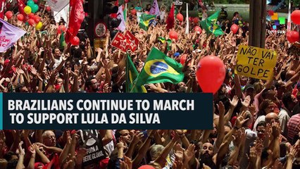 Brazilians Continue To March To Support Lula Da Silva