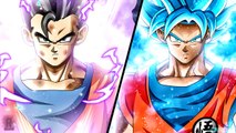 Full Powered Goku vs Full Powered Gohan