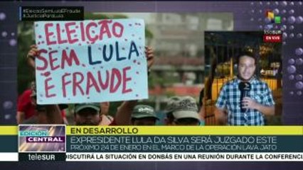 Brasileños se movilizan en defensa y apoyo a Lula