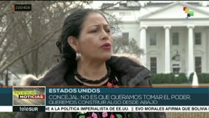 CNI de México recorre EEUU para impulsar campaña de Marichuy