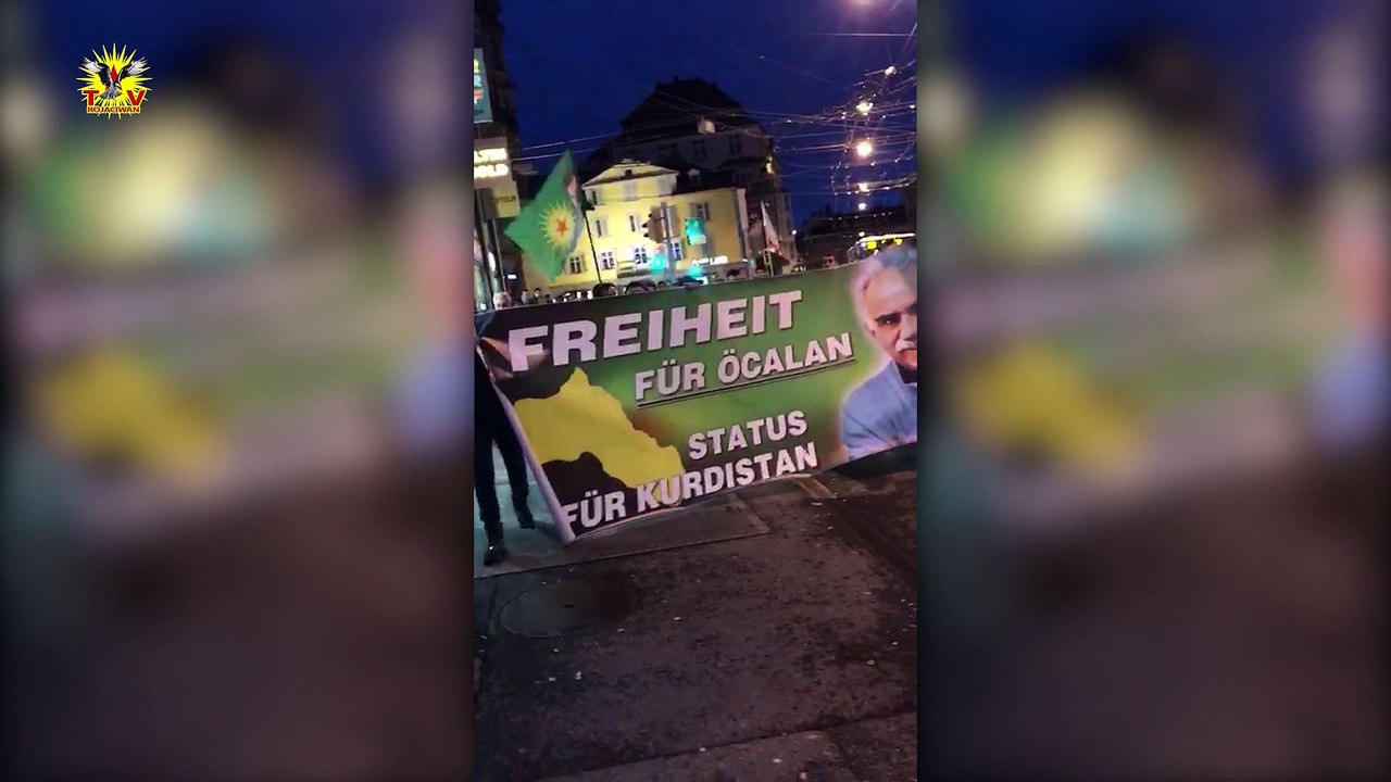 Demonstration in Vorreiterrolle der Jugend - St. Gallen