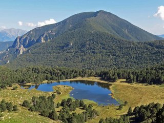 LE LAC DE NOHEDES PAR LE REC DE JUJOLS depuis Nohèdes