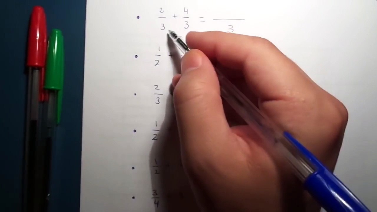 ¿Cómo sacar denominador común