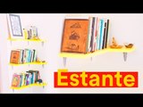 DIY - ESTANTE DE LIVROS | Reforma de Kitnet