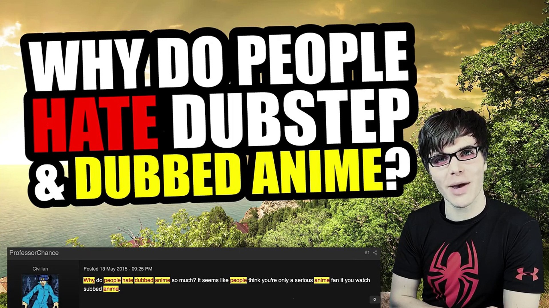 ⁣Why Don't People Like Dubbed Anime? (+ Dubstep Music)