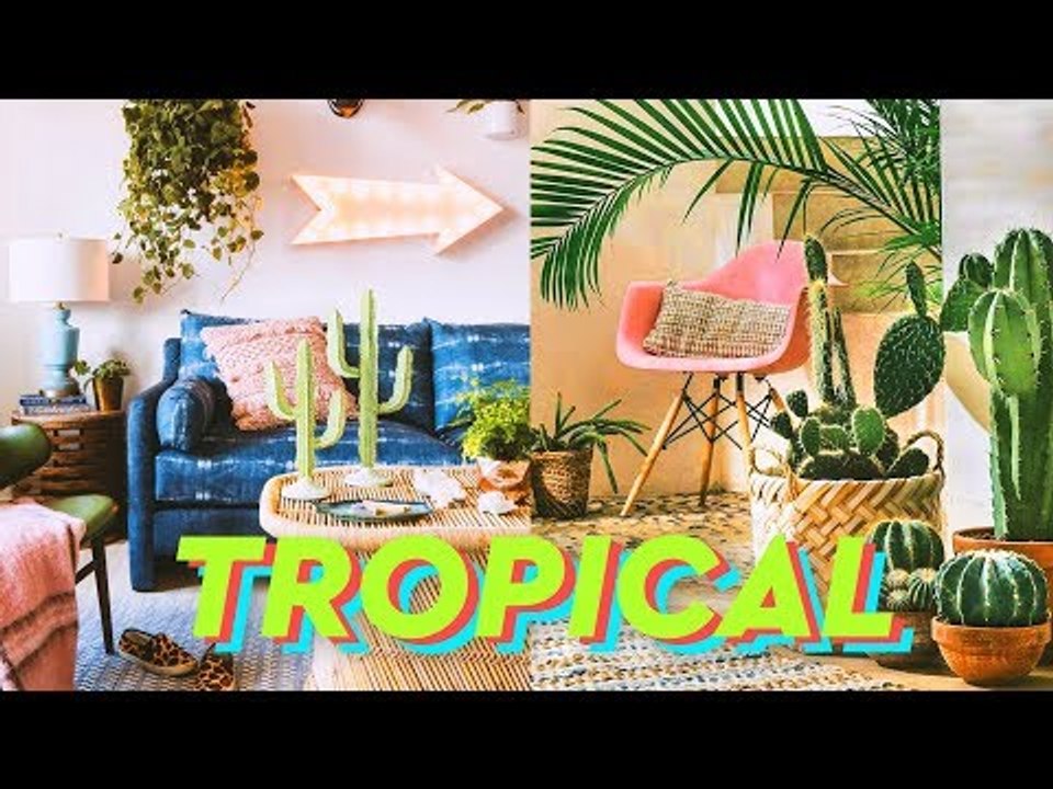 DICAS DE DECORAÇÃO TROPICAL: Materiais, Cores e Estampas