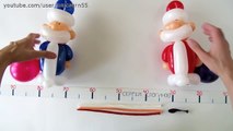 Дед Мороз из шаров / Santa Claus of balloons (Subtitles)