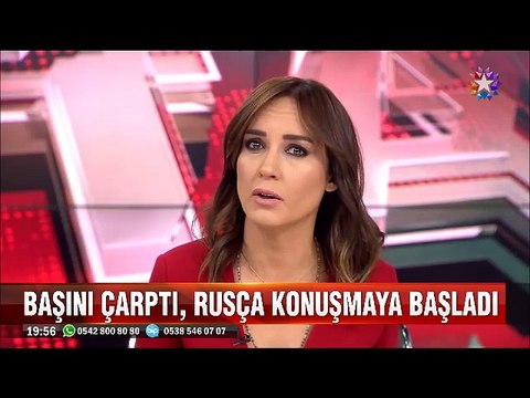 Komadan çıkan genç kadın Türkçe yerine Rusça konuşmaya başladı
