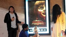 Annabelle oyuncak bebek şakası - Annabelle doll scare prank!!!