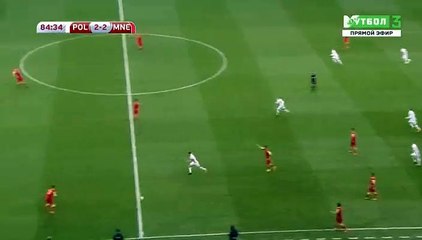 Robert Lewandowski Goal HD - Poland	3-2	Montenegro 08.10.2017