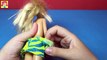 DIY Thrift Shop Doll Makeover - Barbie Doll Hairstyles and Clothes - Making Kids Toys