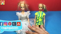 Thriftstore Barbie Makeover - How to Fix Sticky Doll Hair - DIY Doll Hairstyles