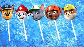 Paw Patrol Lollipop Finger Family Song Nursery Rhymes for Children and Kids