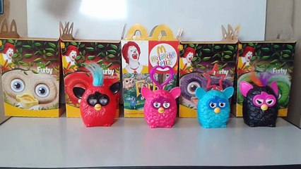 Coleção Furby mc lanche feliz new ( trocando a bateria )