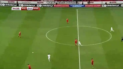 Robert Lewandowski Goal HD - Poland 3-2 Montenegro 08.10.2017